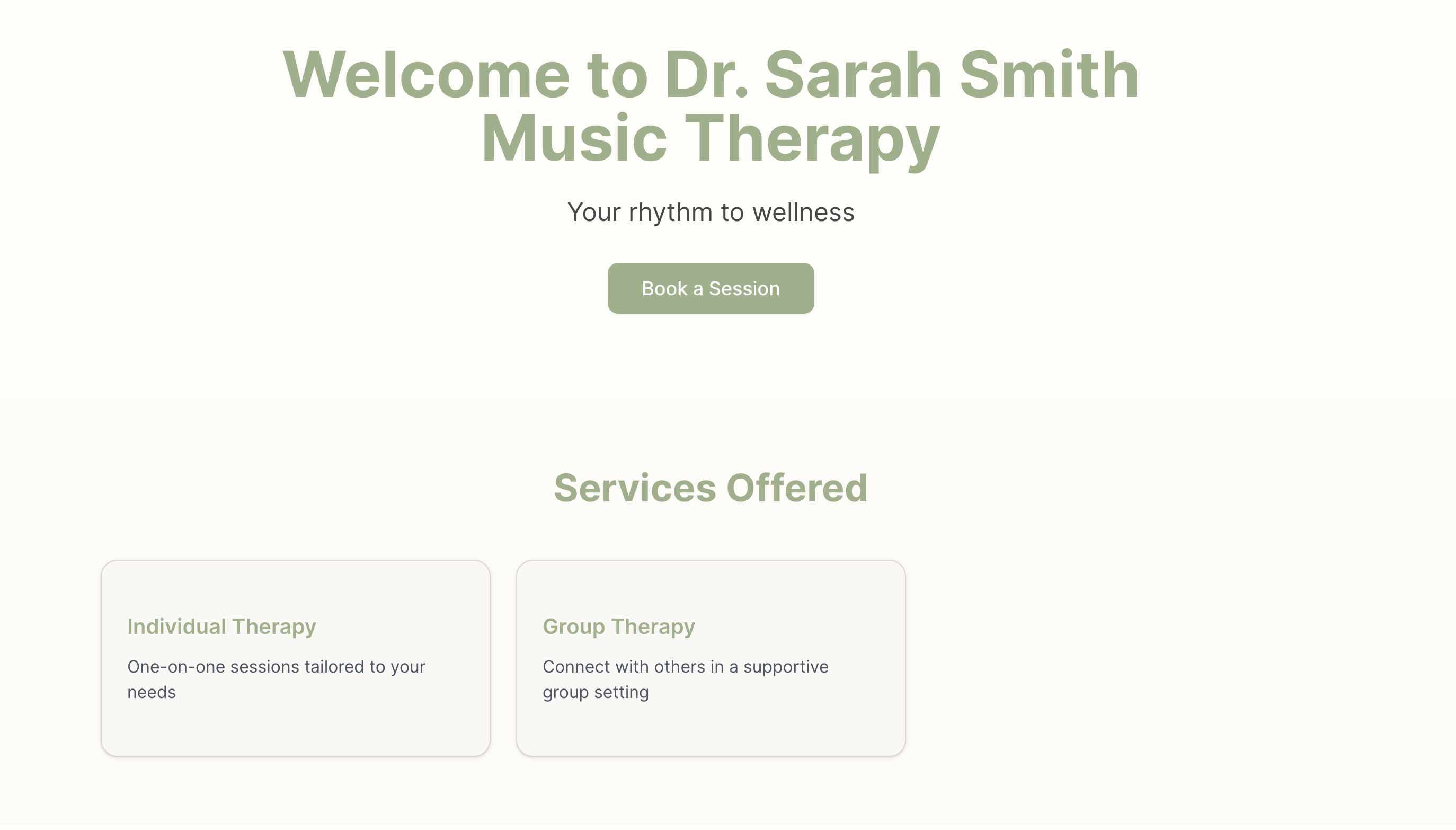 Published Website